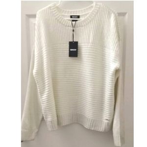 NWT DKNY Metallic Sweater Size XL